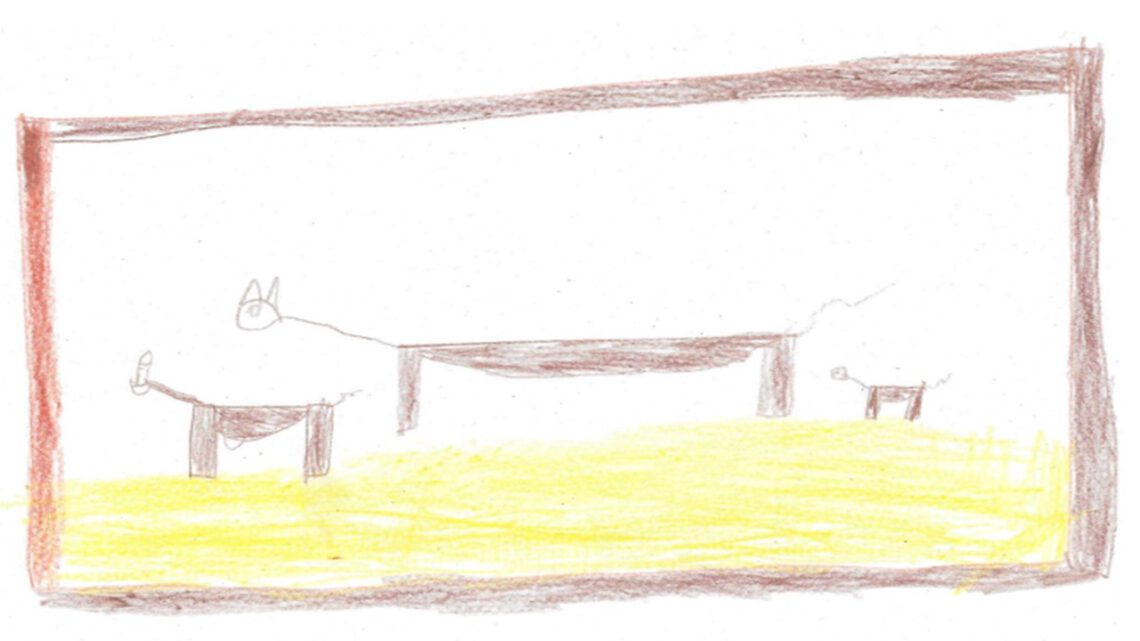 Rinder Kinder Kälbchen mit Kuh